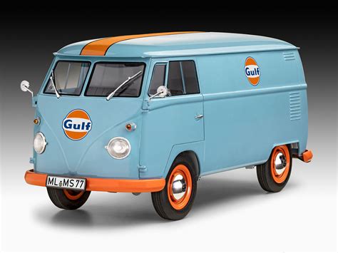 Revell VW T1 Panel Van Gulf Decoration 1 24 Traudls Modellbau