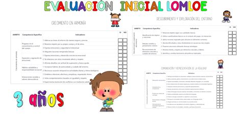 Evaluacion Inicial A Os Basada En Los Criterios Del Primer Ciclo