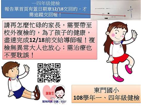 108學年一四年級健康檢查－新竹市東門國小健康中心 1091223部落格已搬家｜痞客邦