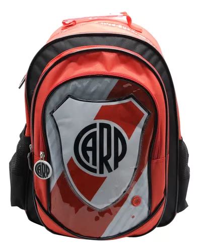 Mochila Espalda Pulgadas River Plate Con Sonido Original