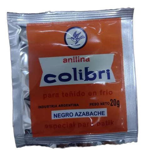 Anilina Colibrí En Frío X 10 Sobres A Elección MercadoLibre