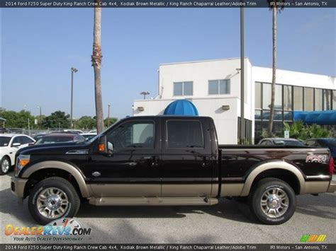 Kodiak Brown Metallic 2014 Ford F250 Super Duty King Ranch Crew Cab 4x4 Photo 2