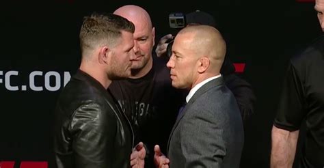 Dana White gives update on Michael Bisping vs. Georges St-Pierre ...