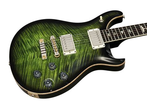 Prs 594 Mccarty Jade Green Burst 10 Top Rainbow Guitars