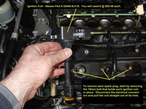 Replacing Ignition Coils Nissan Maxima