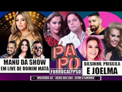 MANU DA SHOW EM LIVE DE ROMIM MATA PRISCILA E DILSINHO CANTAM JOELMA