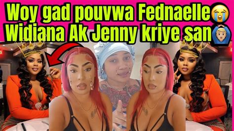 woy Widiana Ak Jenny Queen Kriye lè yo Pran nouvel sabòn nouvel