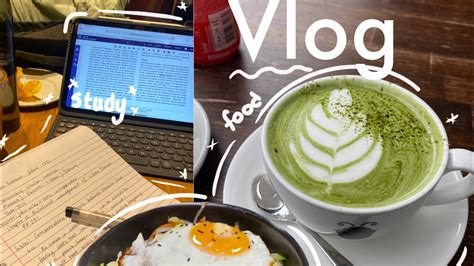 Uni Vlog Trying New Foods Studying Assignments Matcha YouTube