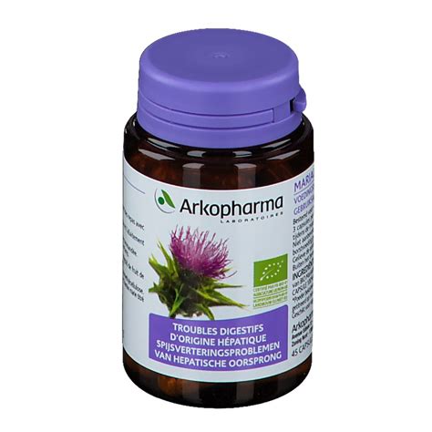 Arkopharma Arkogélules Chardon Marie BIO 45 pc s Redcare Pharmacie