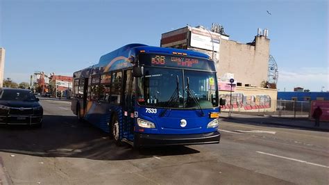 Nyct Bus Hd New Flyer Xd Action In Brooklyn Along The B B