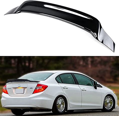 Amazon R Style High Kick Duckbill Gloss Black Trunk Lid Spoiler