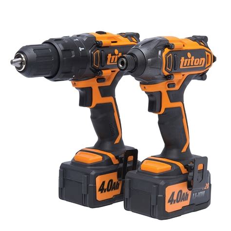 2 Tool Power Tool Combo Kit With Soft Case 2 Batteries Included And