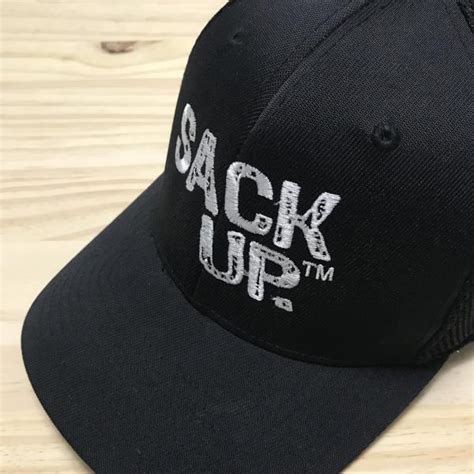 Black Sackup Hat Nutsack Foods