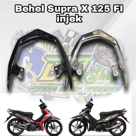 Behel Begel Supra X Fi Planger Jok Belakang Supra X Fi Lazada