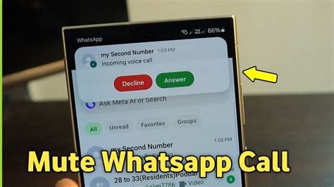 Whatsapp Par Sirf Ek Number Ki Calls Mute Kaise Kare Silent Whatsapp