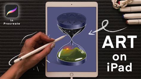 How I Draw On The Ipad Pro Procreate Drawing Process Youtube