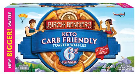 Birch Benders Keto Carb Friendly Toaster Waffles Shop Entrees Sides