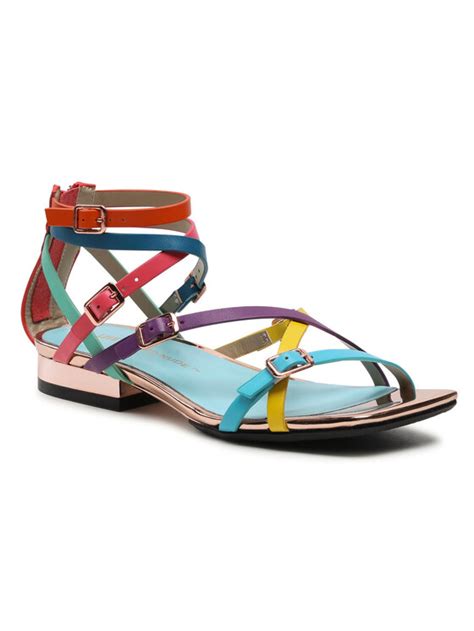 United Nude Sandały Strappy Lo 10619690156 Kolorowy Modivo pl