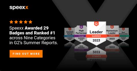 Speexx Claims Top Spot In Categories For G S Summer Reports