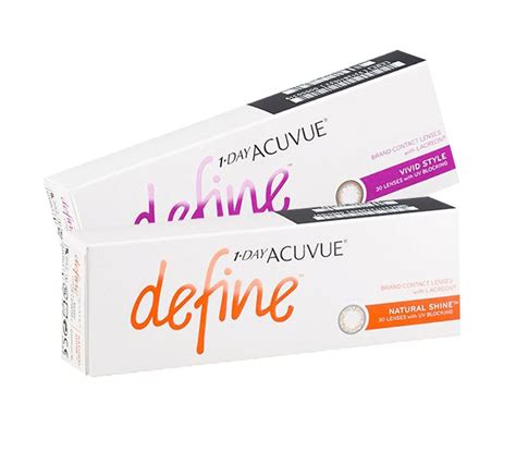 1 Day Acuvue Define Combination Color 2 Box By Johnson And Johnson Lensza