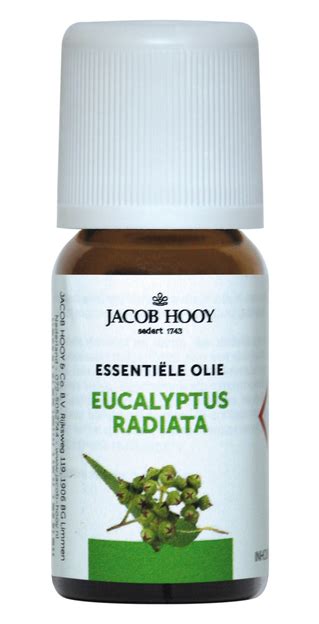 Jacob Hooy Essenti Le Olie Eucalyptus Radiata De Online Drogist