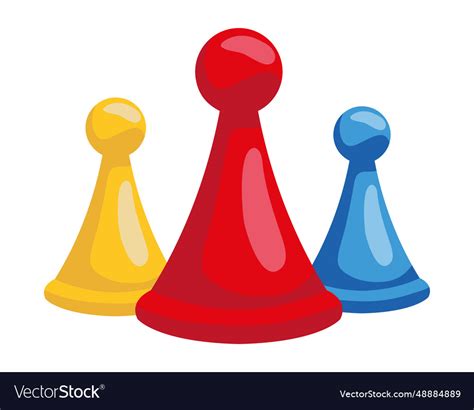game ludo tokens royalty  vector image vectorstock
