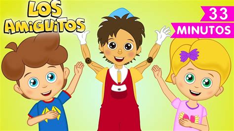 Pinocho canción infantil colección Los Amiguitos Canciones Infantiles