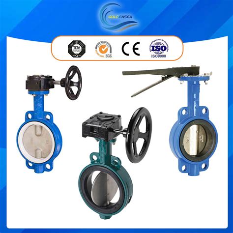 DN50 200 Pn10 Pn16 Stainless Steel 8 Inch Wafer Butterfly Valve With