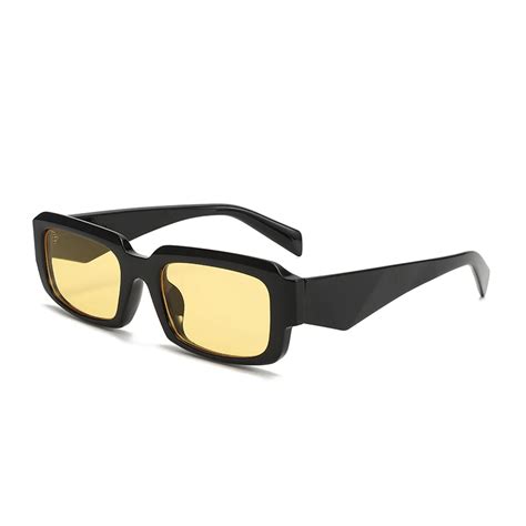 2024 Retro Square Sunglasses Custom Fashion Rectangle Shades Frame With Logo For Women And Men