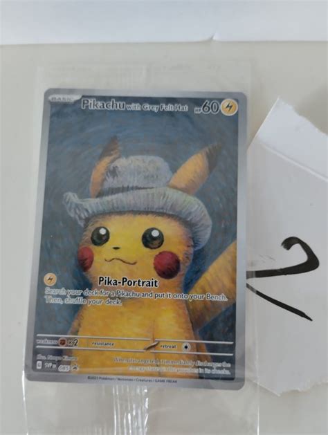 The Pokémon Company Trading card Pikachu With A Grey Felt Catawiki