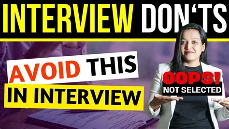 Stop Don T Make These Interview Blunders Avoid The Biggest Mistakes