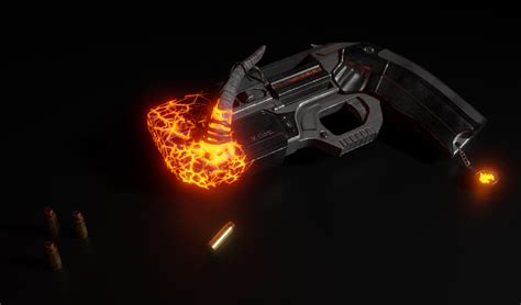 Artstation Demon Gun