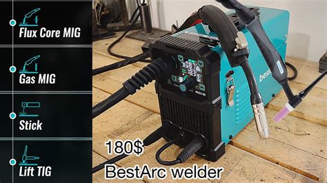 Extremely Powerful 3in1 Welder Bestarc MIG145 9GEN 3 In 1 MIG Welder