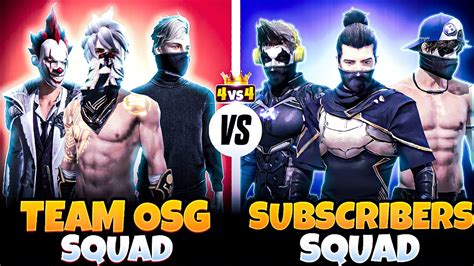 MY SQUAD VS SUBSCRIBERS SQUAD ROOM NADHI YouTube