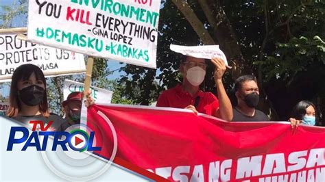 Ka Leody De Guzman Sumama Sa Martsa Vs Open Pit Mining Operations Sa