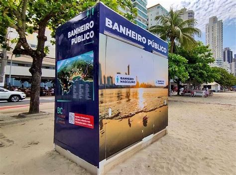 Banheiros P Blicos Est O Sendo Instalados Na Nova Praia Central De