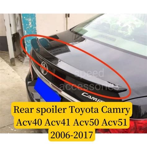 Toyota Camry 2006 2017 Rear Spoiler Rear Acv40 Acv41 Acv50 Acv51