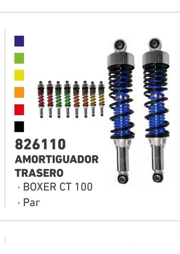 Amortiguadores Traseros Bajaj Boxer Ct Platino