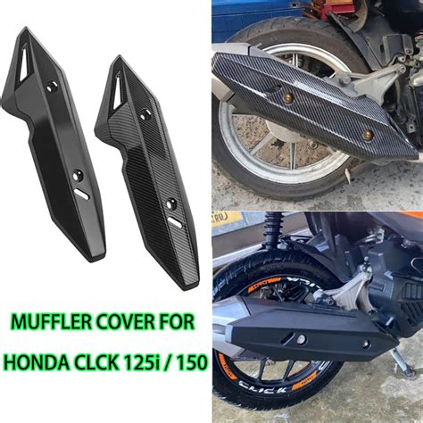 Honda Click I I V V Muffler Cover Heat Guard For Exhaust Pipe