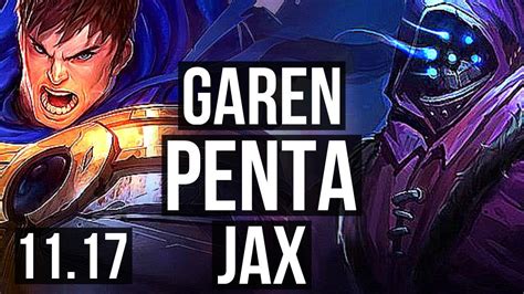 Garen Vs Jax Top Penta Legendary Games Br Master