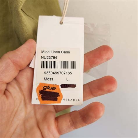 Nude Lucy Mina Linen Cami Moss Green Size 12 L S