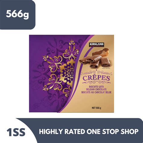 Kirkland Signature Crepes Biscuits With Belgian Chocolate G Lazada Ph