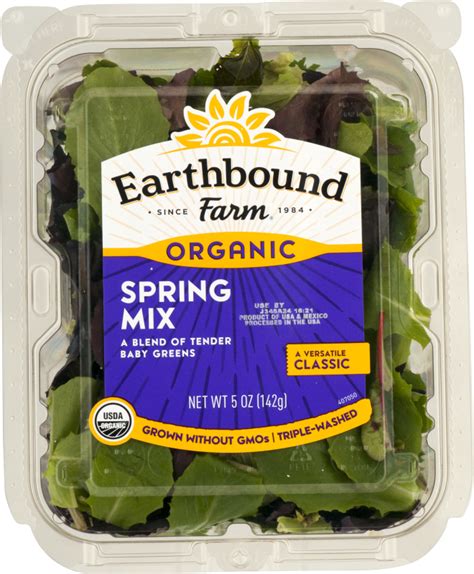 Earthbound Farm Organic Spring Mix Earthbound Farm