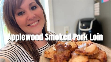 Applewood Smoked Bacon Pork Loin Air Fryer Recipe How To Make