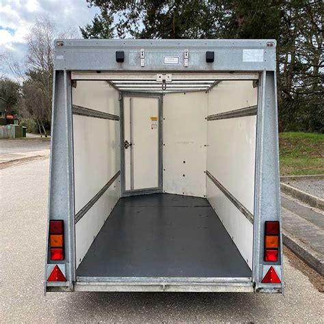 2700kg Ifor Williams BV105 Box Van Trailer T6 Cobham Trailer Hire