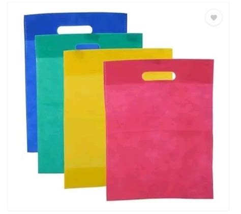 Lightweight Single Compartment Eco Friendly Plain Disposable Carry Bags