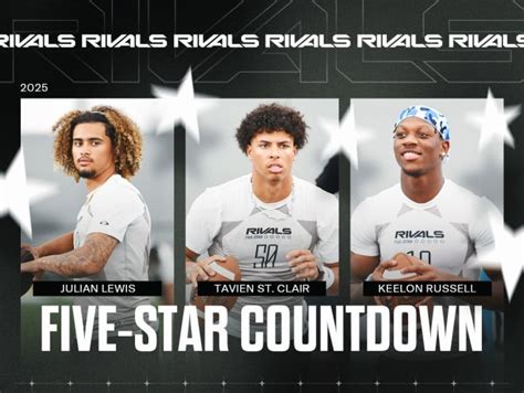 Rivals Rankings Week Five Star Countdown For Class Rivals