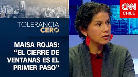 Ministra De Medio Ambiente Maisa Rojas Y El Cierre De Ventanas De Codelco Tolerancia Cero