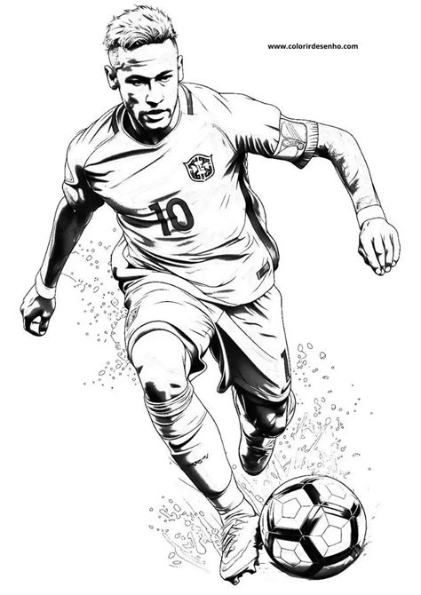 Neymar Coloring Pages 53 Coloring Sheets To Print