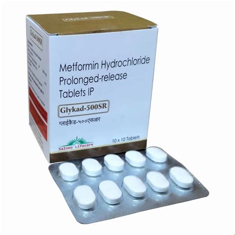 Metformin Sr 500 Mg Tablet At Rs 2150strip Metformin Hydrochloride Sr Glimepiride Voglibose